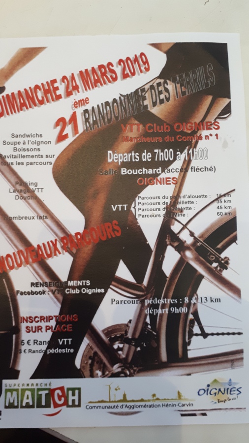 21eme randonnée des terrils  a oignies