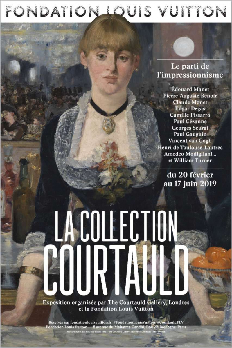 Exposition LA COLLECTION COURTAULD. LE PARTI DE L'IMPRESSIONNISME