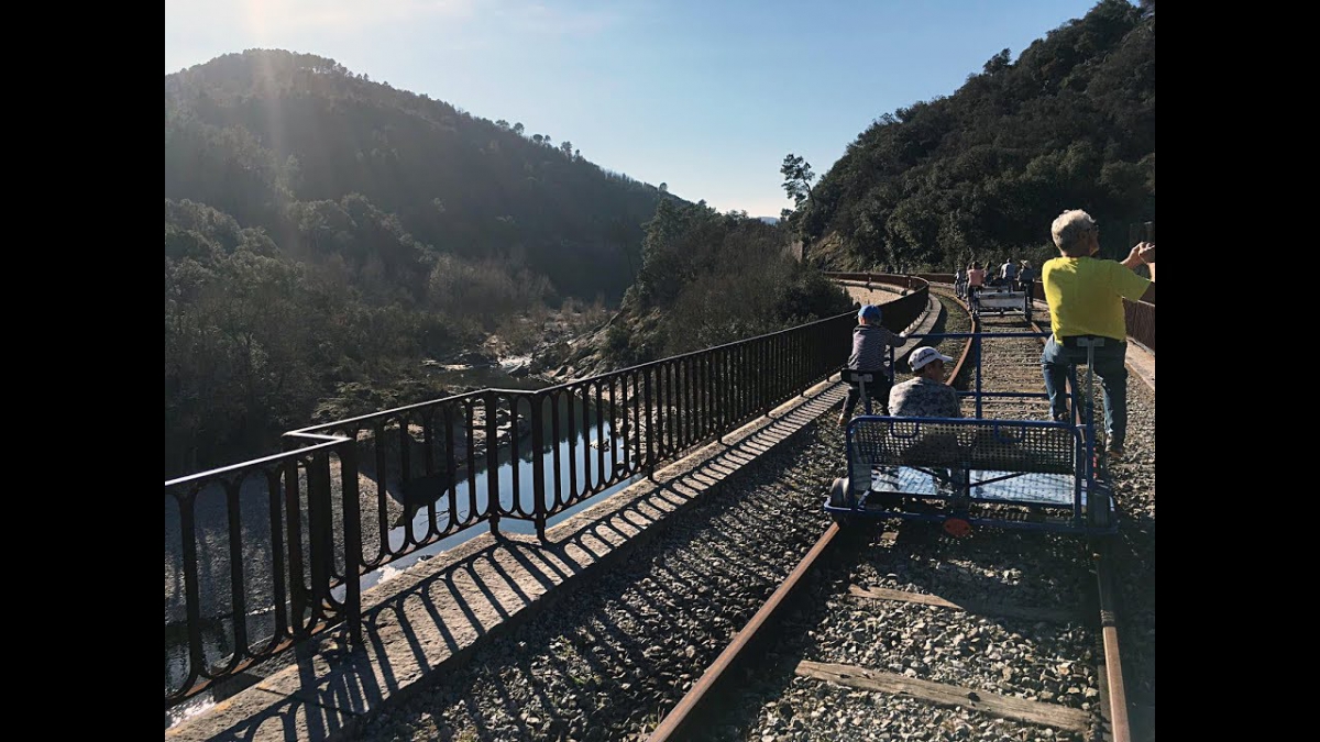Vélorail dans les Cévennes