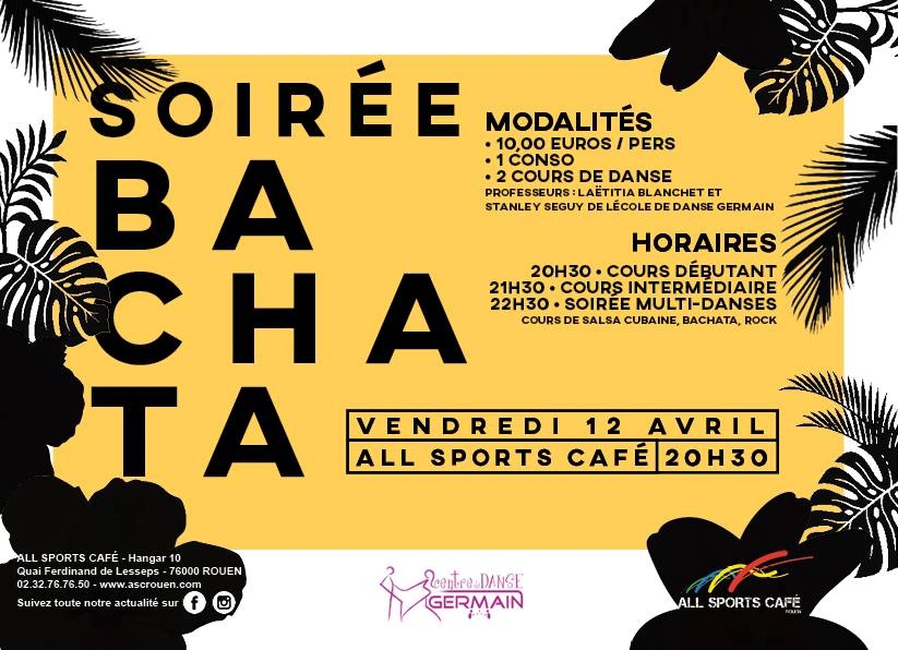 Danse Bachata & ou Resto Rouen