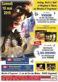 Spectacle et Soirée dansante “Swing / Rock'n'Roll / R'n'Blues