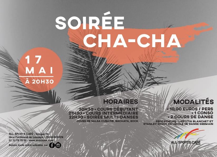 Danse Cha-Cha & ou Resto Rouen