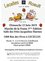 Marche de la Fraise 2019 à Lecelles (59)