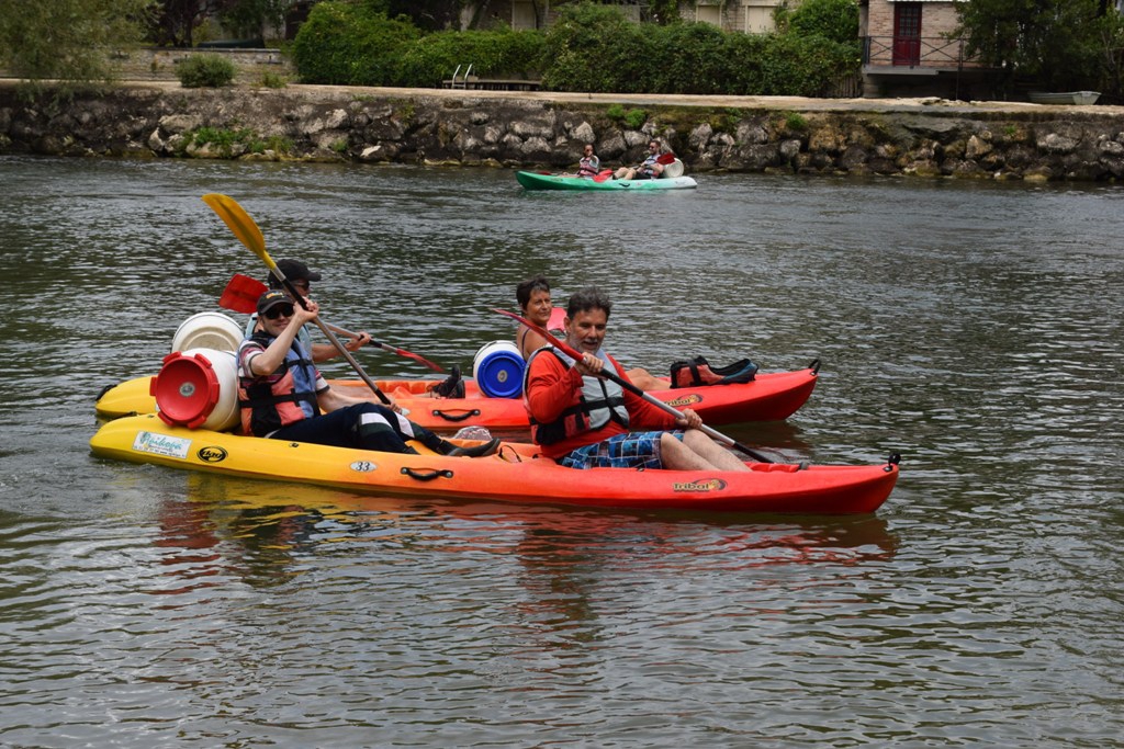 Canoë sur le Loing : descente du Loing de Grez à Moret
