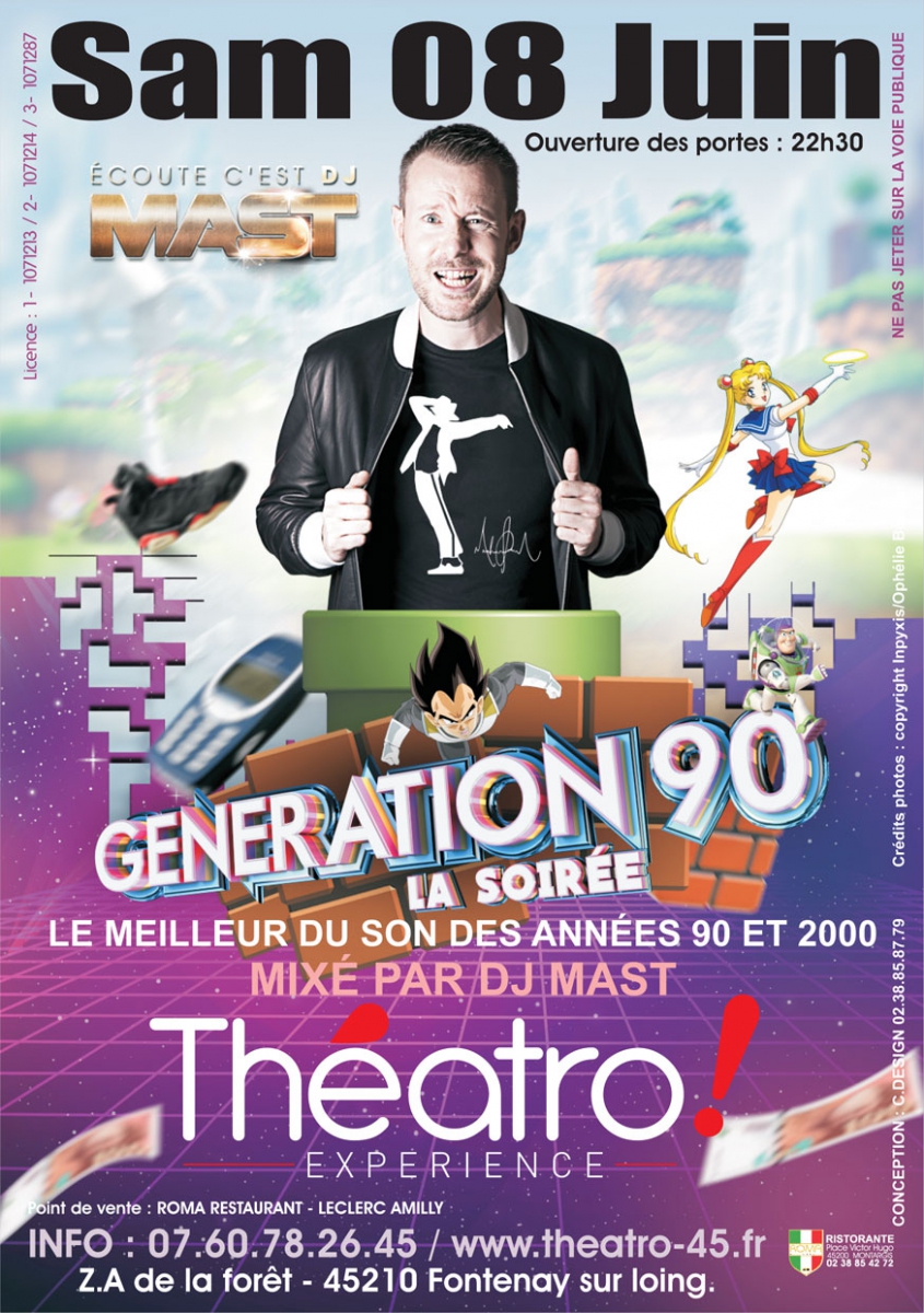 soirée dansante   ZAC  DE LA FORET   45210 FONTENAY SUR LOING