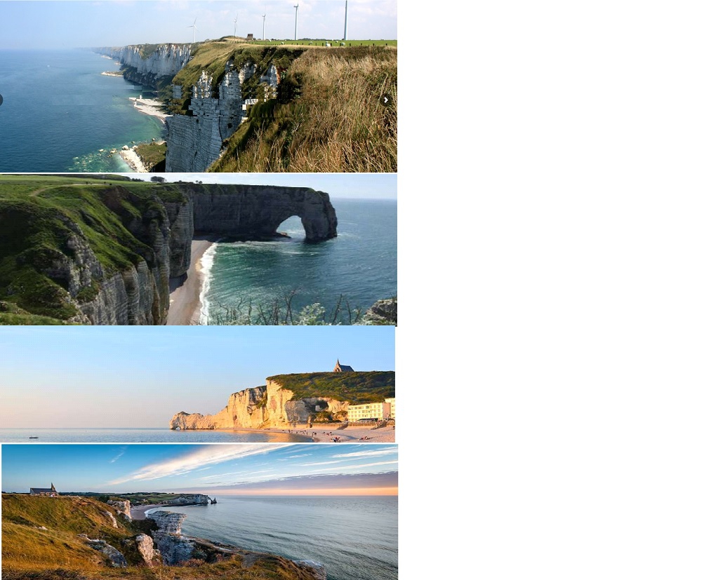 Feu d'artifice à  ETRETAT placé au 7ème rang de la FRANCE