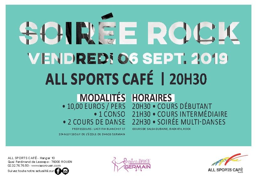 Repas & Danse Rock 'n' roll Rouen