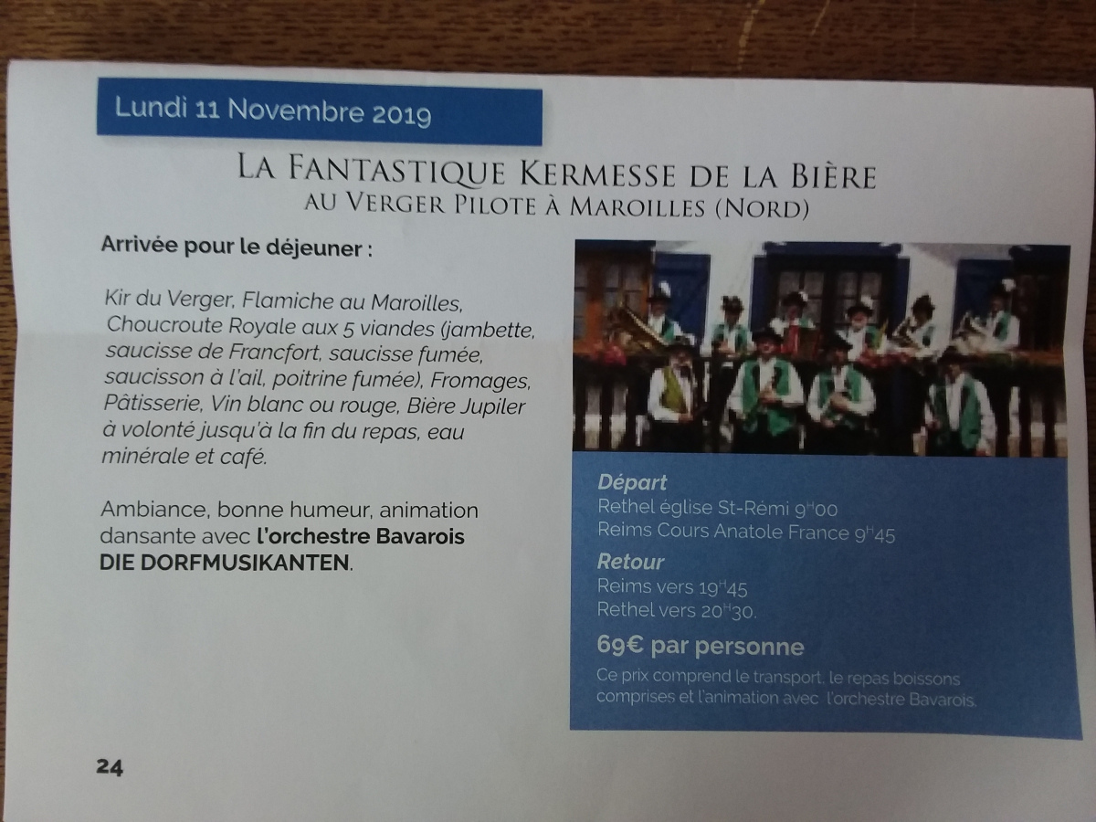 La fantastique kermesse de la bière