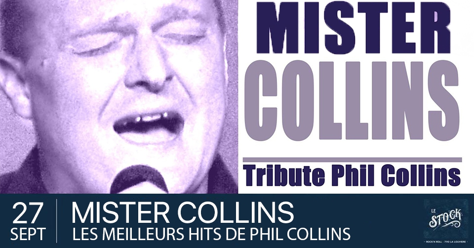 Tribute PHIL COLLINS à LA LOUVIERE