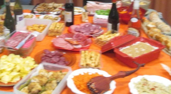 Repas Auberge espagnole  à Curie