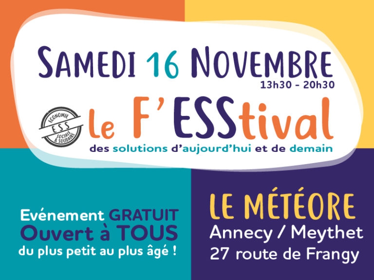 F'ESSTIVAL de l'conomie sociale et solidaire