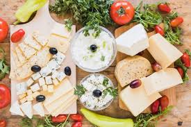 Plateau de fromages et accompagnements