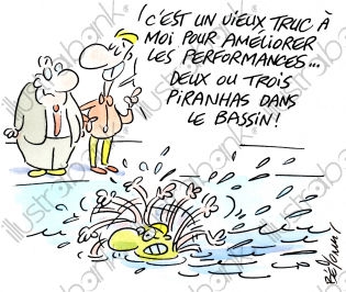 Dimanche matin : piscine