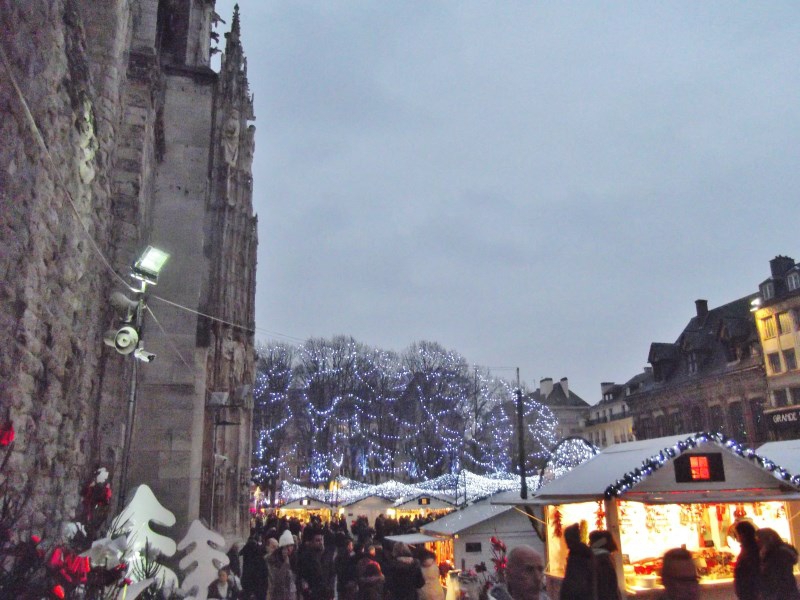 Promenade au marché de Noël de Rouen + concert