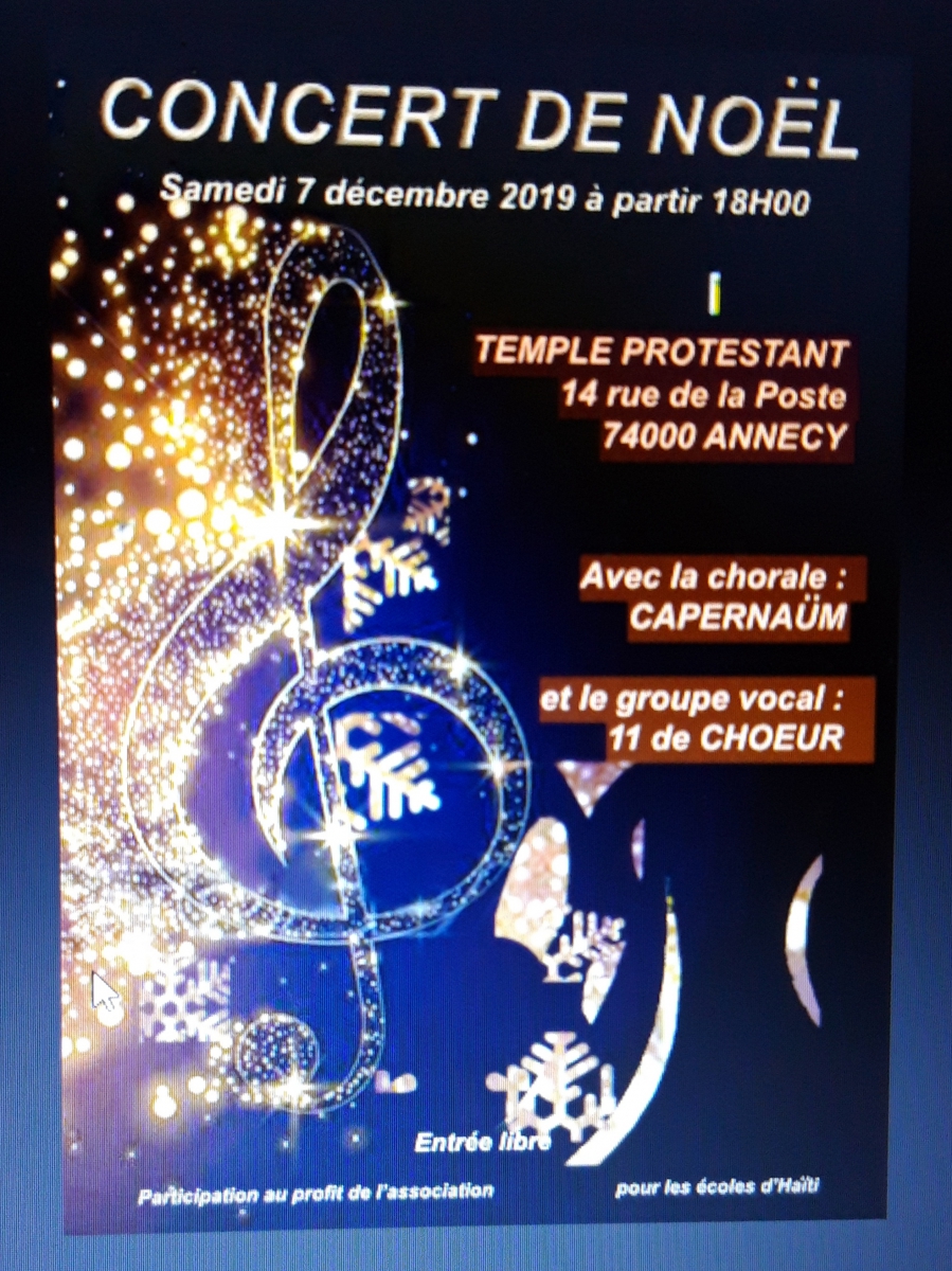 Concert de Noël au Temple Protestant