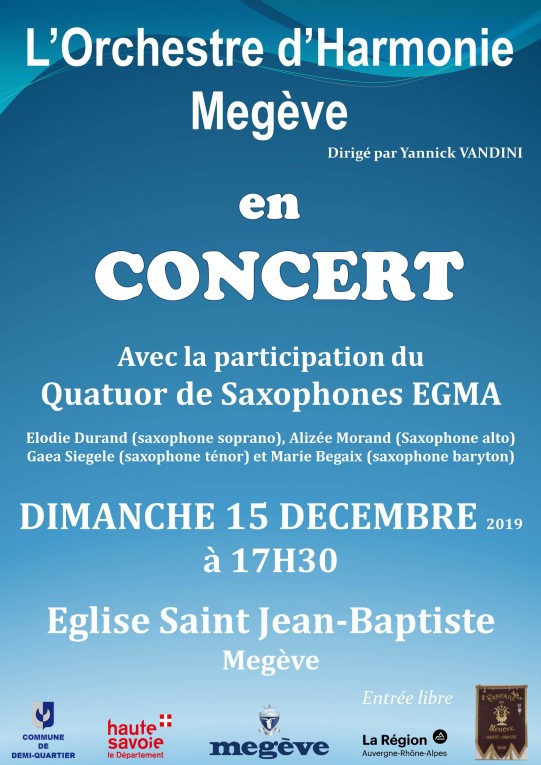 Concert Harmonie de Megève (gratuit)