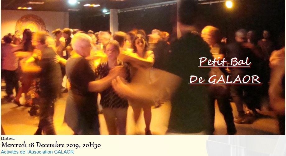Danse Petit bal de GALAOR