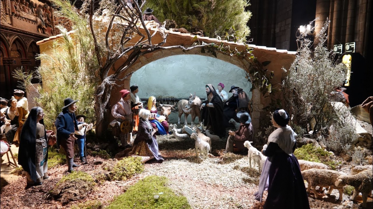 Crèche de Noël à Verdun