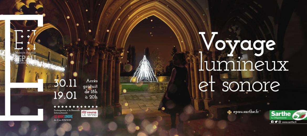 Lumières et sons à l'Abbaye de l'Epau