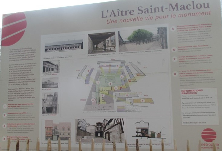 Visite guidée l'aitre Saint Maclou   (complet)