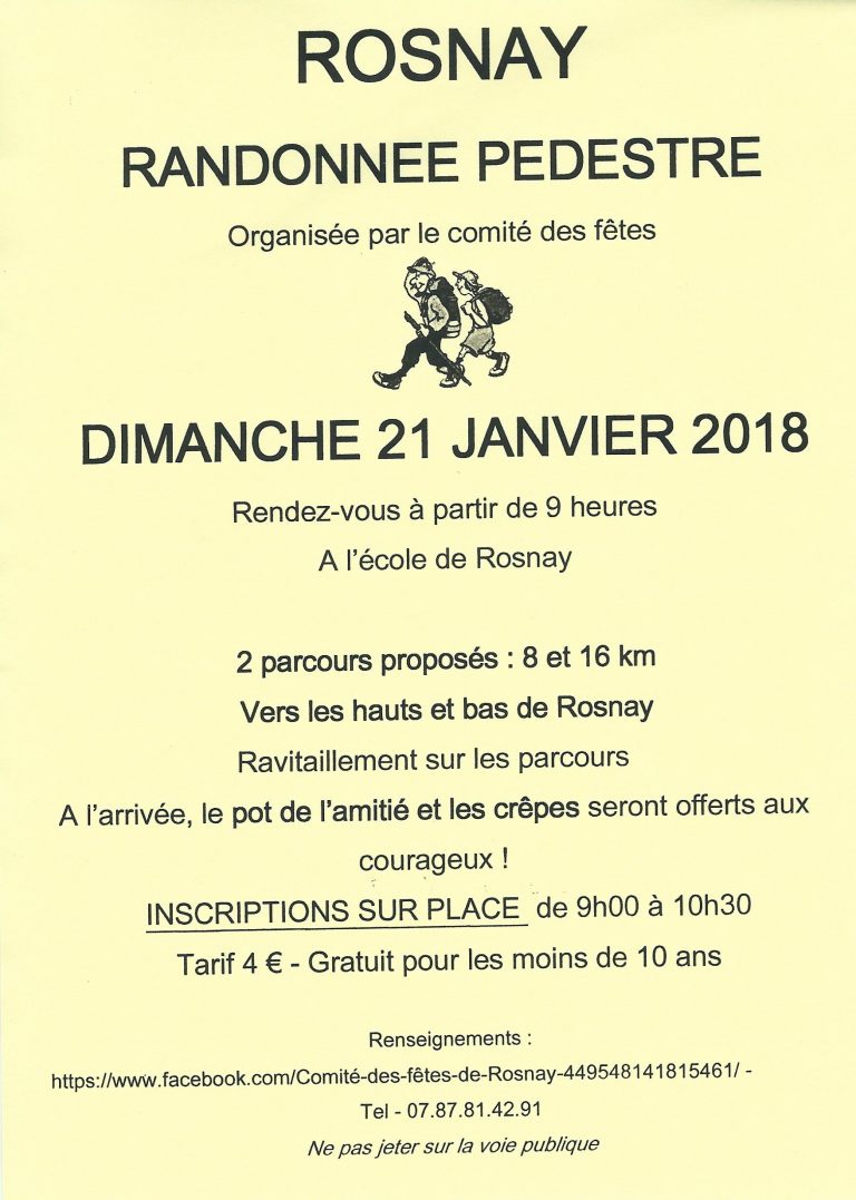 Rando à Rosnay