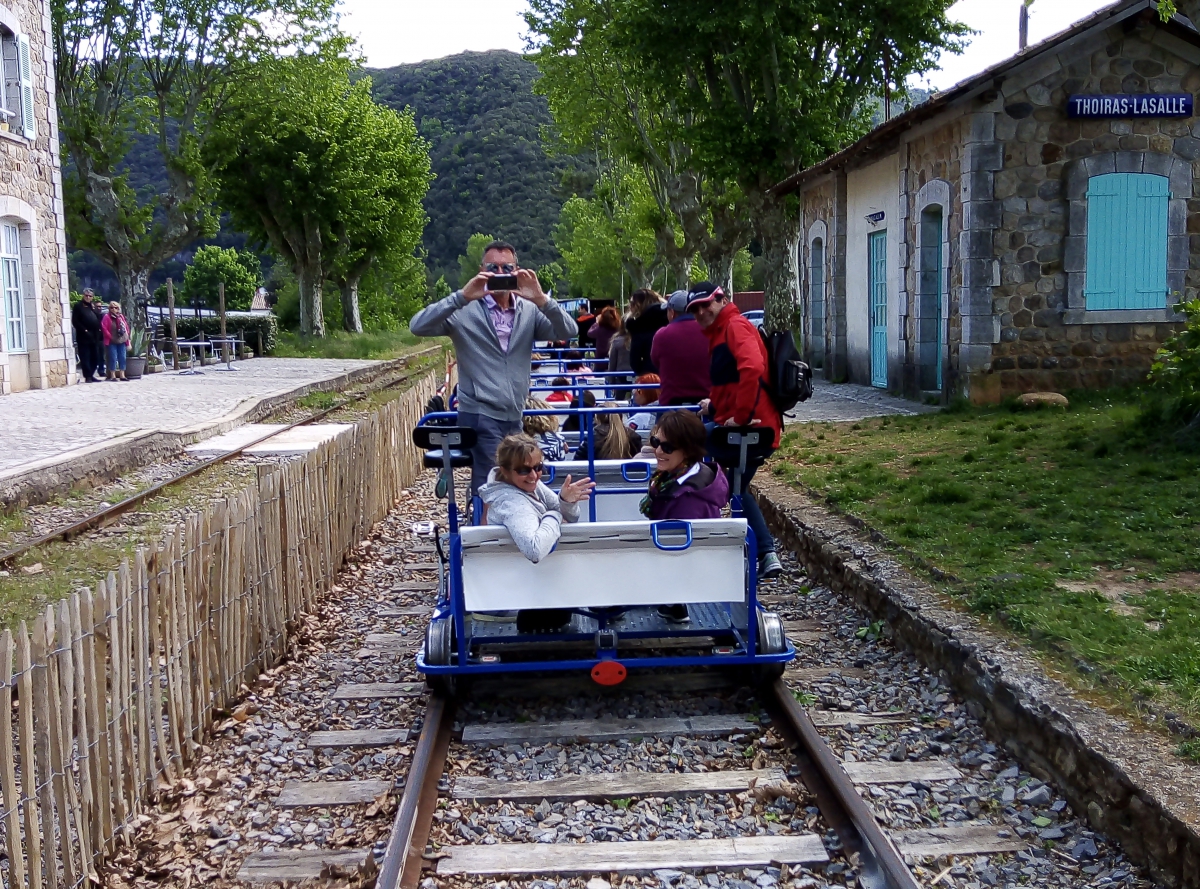 Vélorail dans les Cévennes