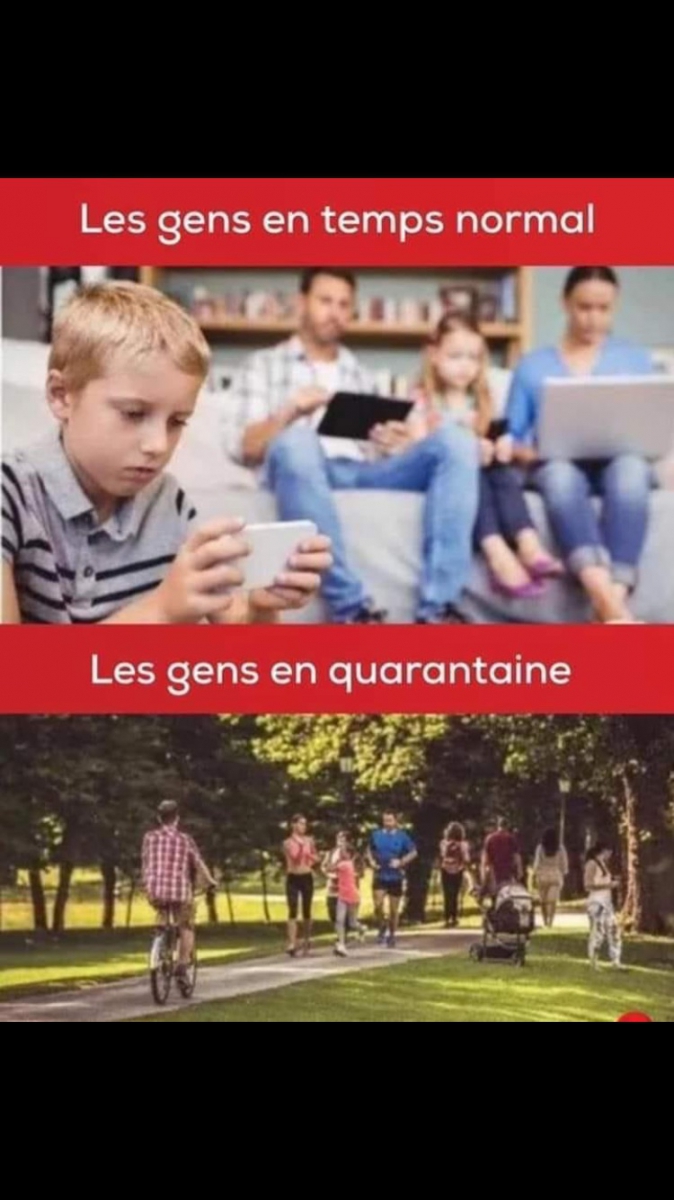 Confinement..... GARDONS LE CONTACT !!!