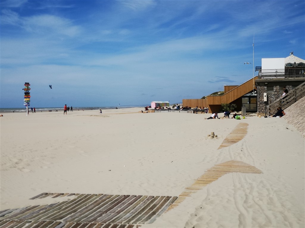 Inter antennes Berck : pique -nique à la plage