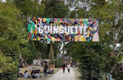 boire un pot à la guinguette