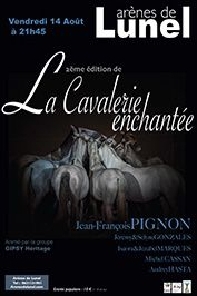 spectacle équestre aux arènes