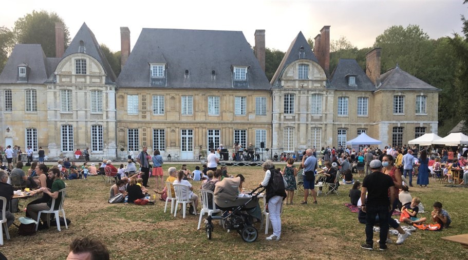 Chateau du Taillis Duclair concert  marché gourmandises