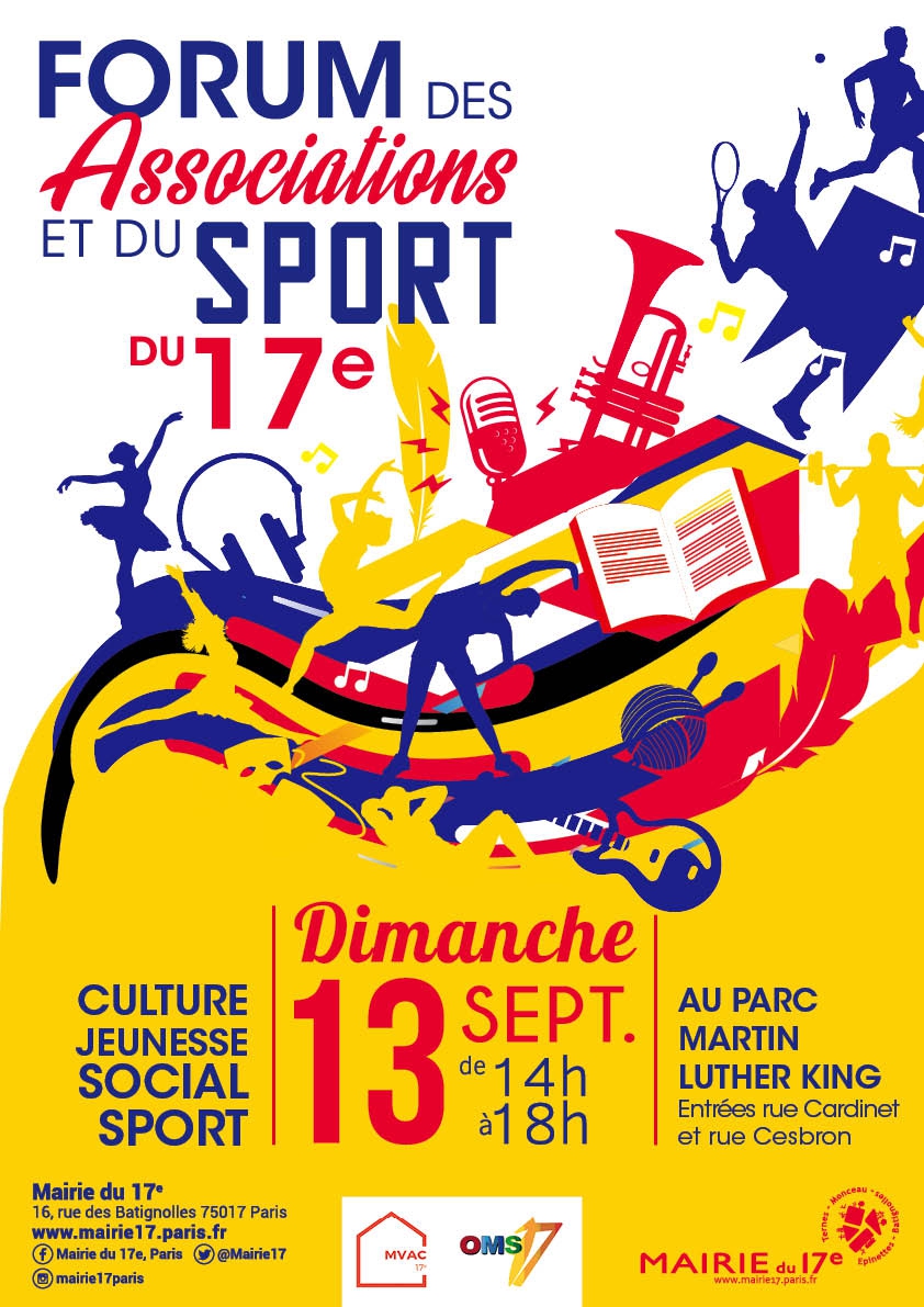 Forum des Associations du 17ème & Accueil des nouveaux