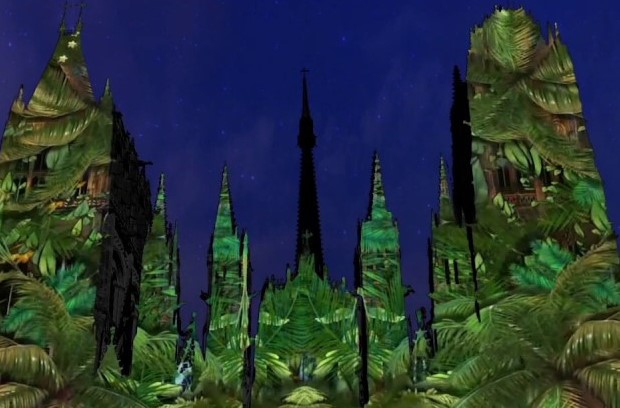 La cathédrale en lumières , ensemble !