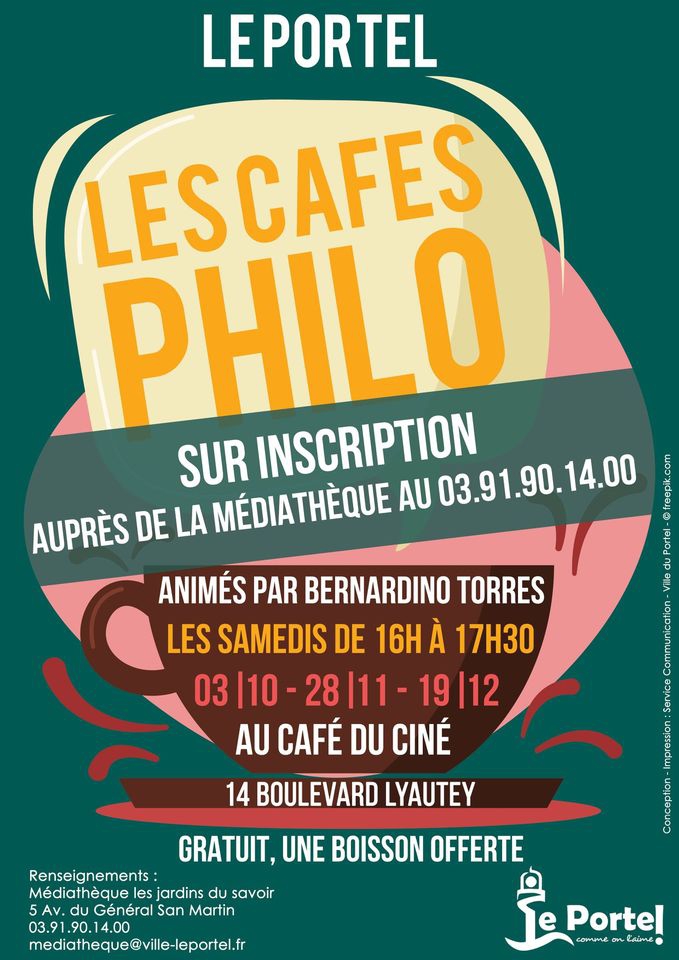 Annulé :confinement - Café philo
