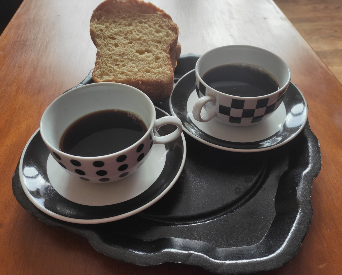 Pause-café partagée virtuelle  (en photos)