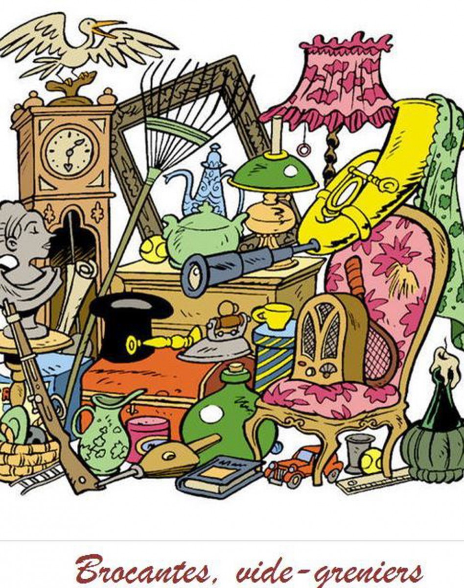 C'est le ménage de Printemps! Foire à  la  Brocante chez les solos!