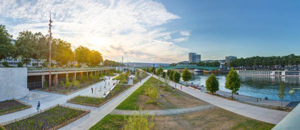 Marche 17 Quai  Rg& Rando cote Bonsecours Rouen
