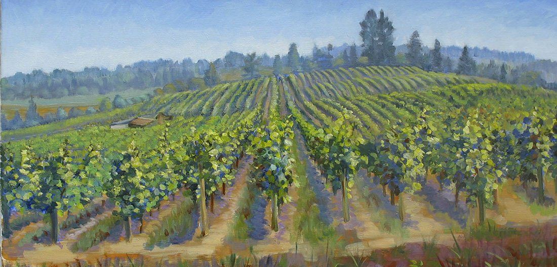 circuit découverte d'oeuvres artistiques dans le vignoble.