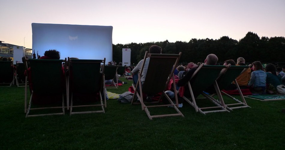 Cinéma en plein air à Morangis
