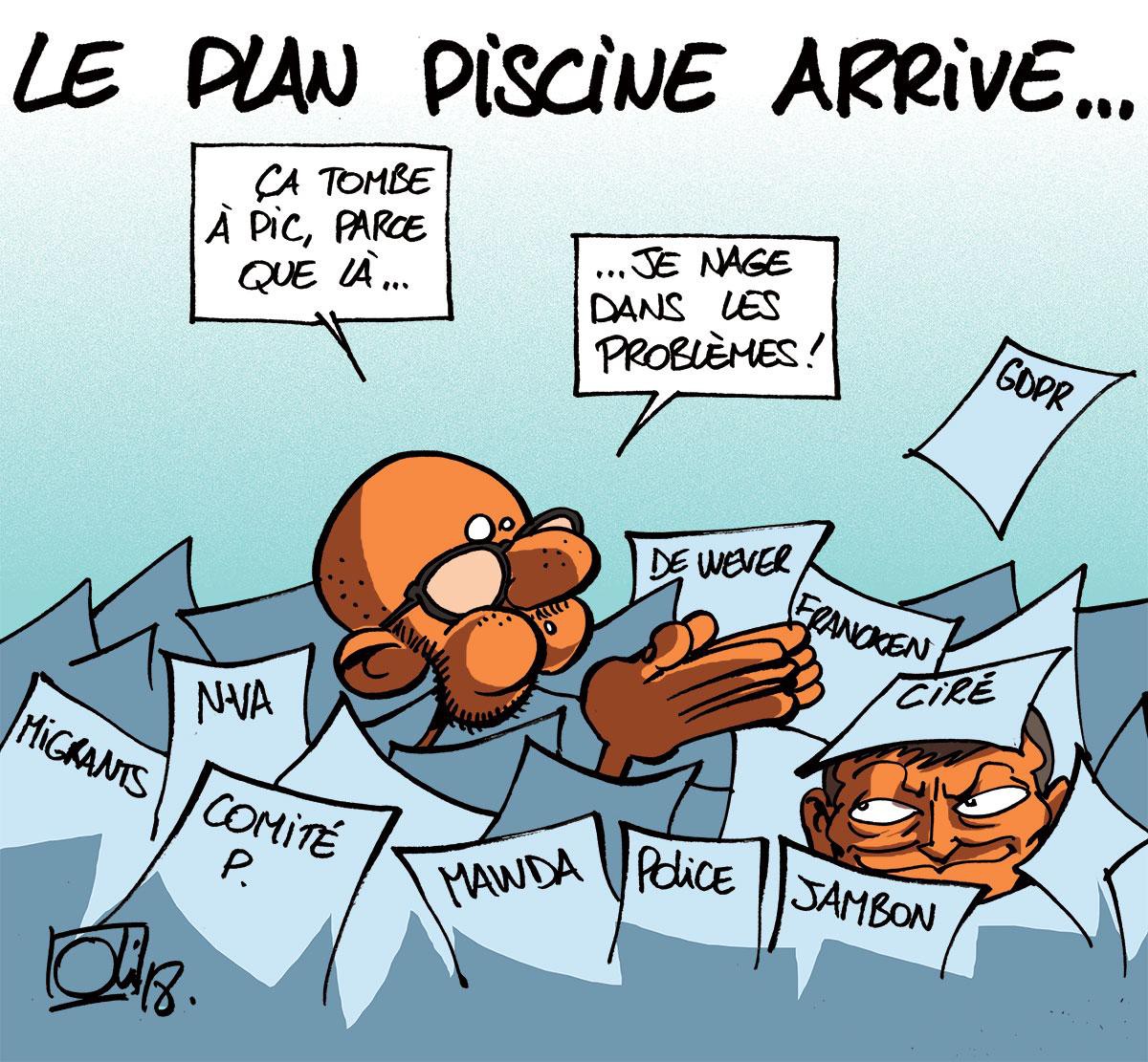 Piscine - semaine du 9 au 14 août 2021