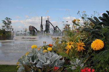 Fête  des plantes au Jardin des traces à  Uckange