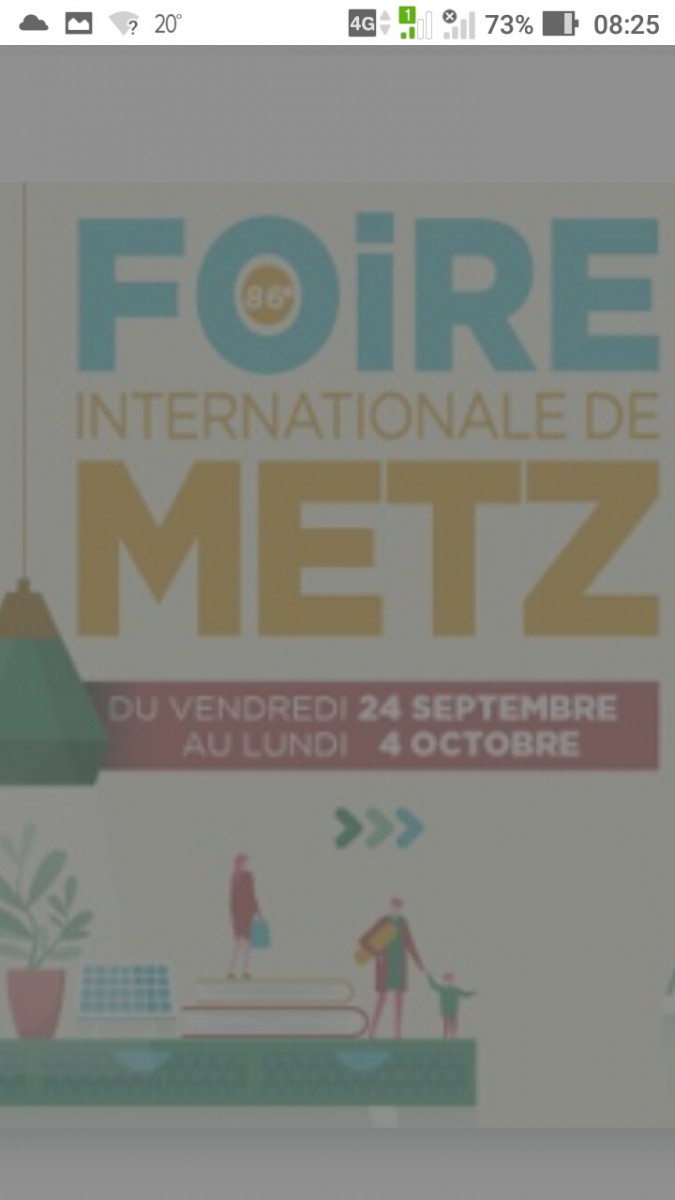 Moment de détente à la Foire Internationale de Metz