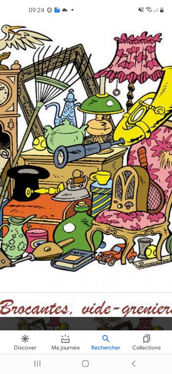 Brocante et goûter