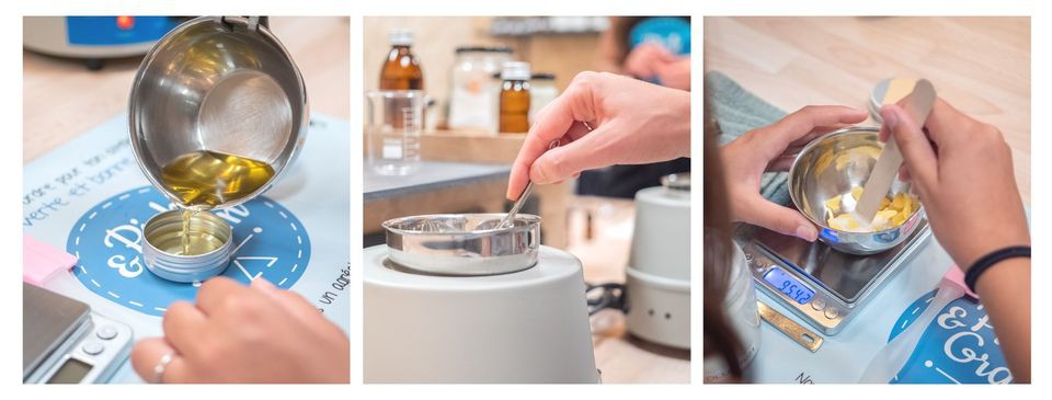 Atelier cosmétique Pick et Gram