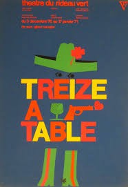 13  A  TABLE
