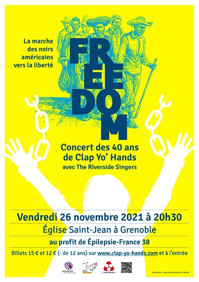 Concert des 40 ans de Clap Yo'Hands avec The Riverside Singers