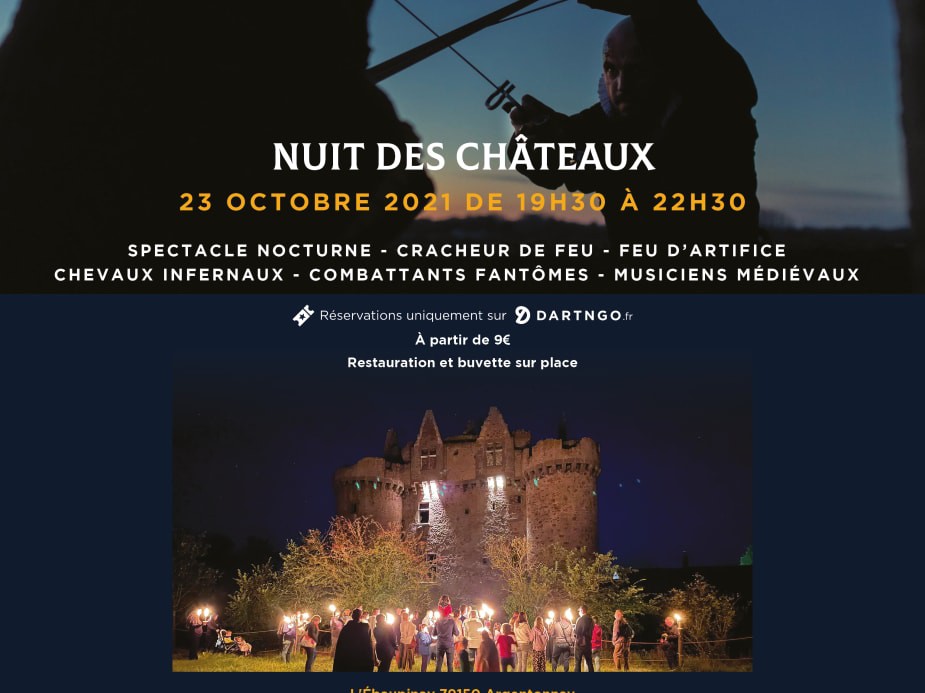 Nuit des châteaux de l'Ebaupinay