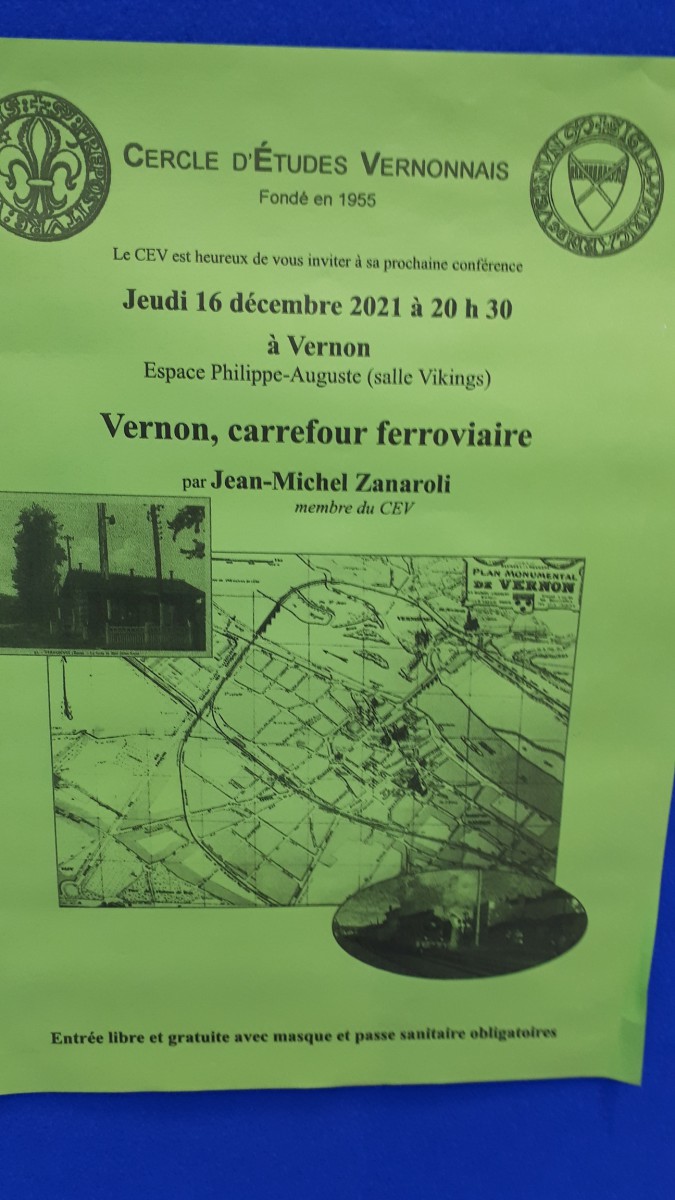 Cercle d'études vernonnais: Vernon, carrefour ferroviaire