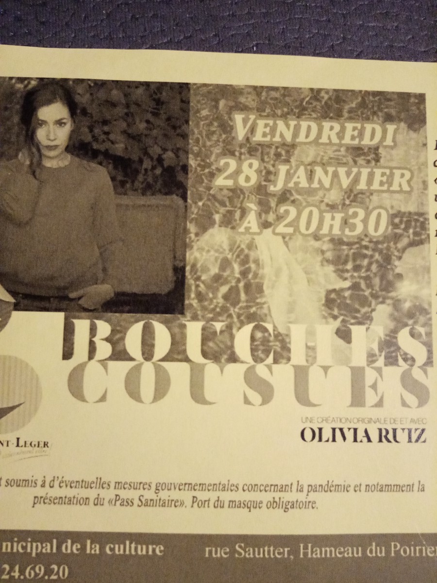 CONCERT OLIVIA RUIZ AVEC MUSICIENS