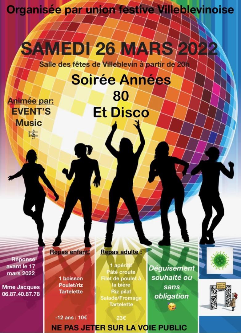 Complet : Soirée Années 80